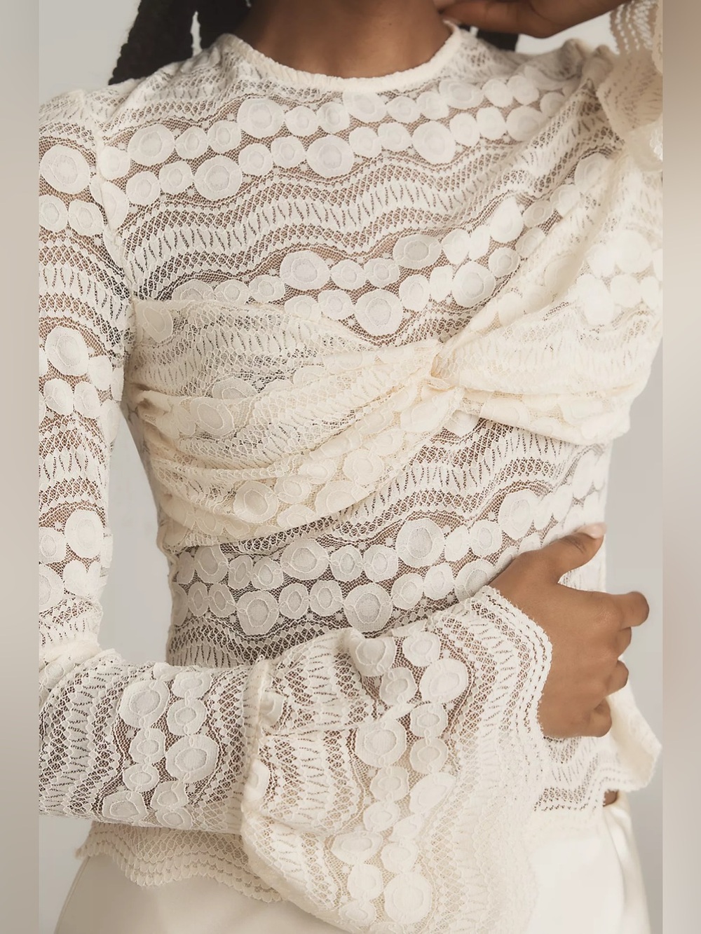 Sarah Hann Joslyn Lace Top